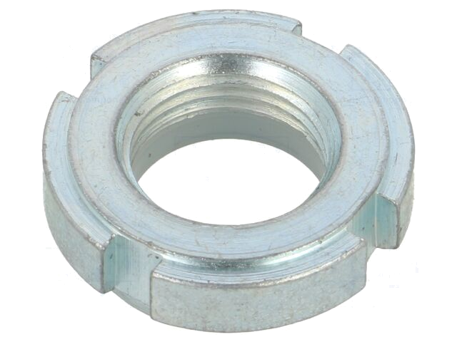 Nut; slotted; M12; 1; steel; Plating: zinc Nut; slotted; M12; 1; steel; Plating: zinc